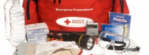Emergency Preparedness "ready to go" kit.
