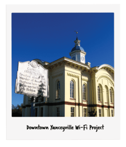 Downtown Yanceyville wi-fi