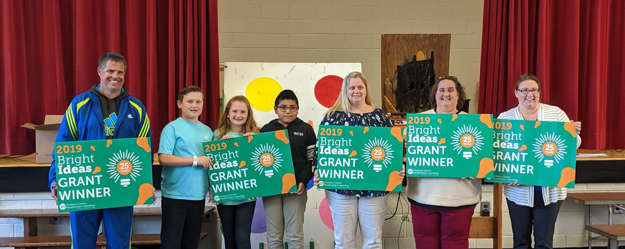 Bright Ideas Winners at Woodland Elementary