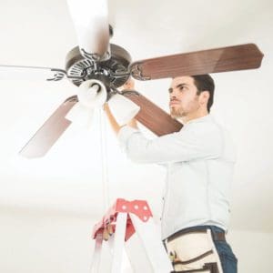 reverse ceiling fan