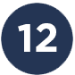 Blue number icon 12
