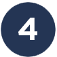 Blue number icon 4