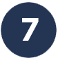 Blue number icon 7
